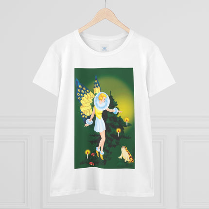 The Enchanted Encounter Women's Midweight Cotton Tee