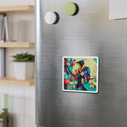 Curious Crow Die-Cut Magnets (5 Sizes)