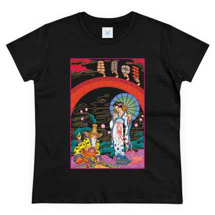 The Romance of Perfume by George Barbier Women's Midweight Cotton Tee