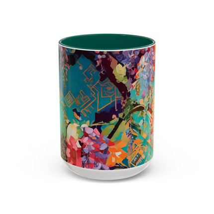 Golden Wisteria Symphony Colorful Mugs (11oz, 15oz)