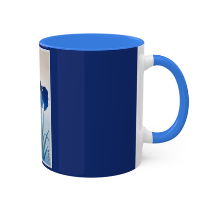 Irises by Ohara Koson Colorful Mugs, 11oz