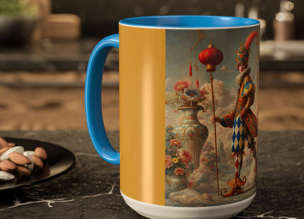 The Ornamental Jester Colorful Mugs (11oz, 15oz)