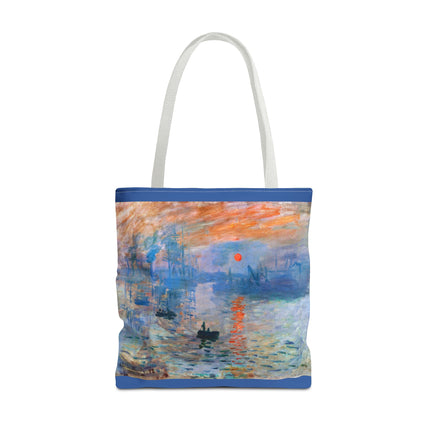 Sunrise by Claude Monet Tote Bag (AOP)