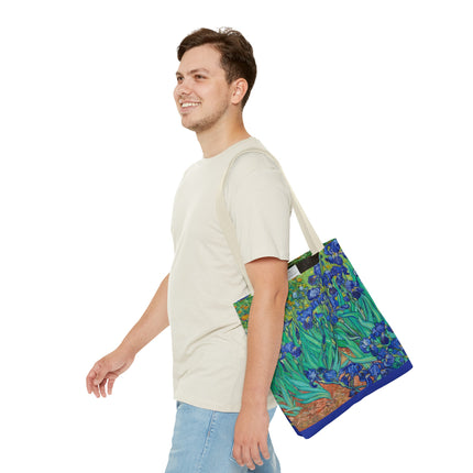 Irises by Vincent Van Gogh Tote Bag (AOP)