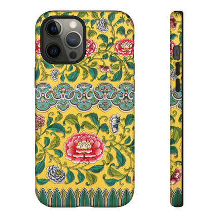 Chinese Floral Illustration by Owen Jones Phone Cases
