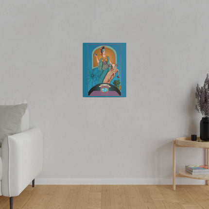 March & Aquamarine – Sofia Chiostri’s Oceanic Gem Portrait