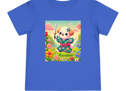 Blossom Pup’s Joyful Journey Toddler Short Sleeve Tee