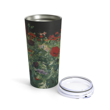 Poppies (A Study of Poppies for Carnation, Lily, Lily, Rose) by John Singer Sargent Tumbler 20oz