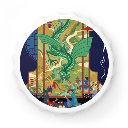 Celestial Dragon Gathering Bottle Opener – Mythic Majesty & Timeless Tradition