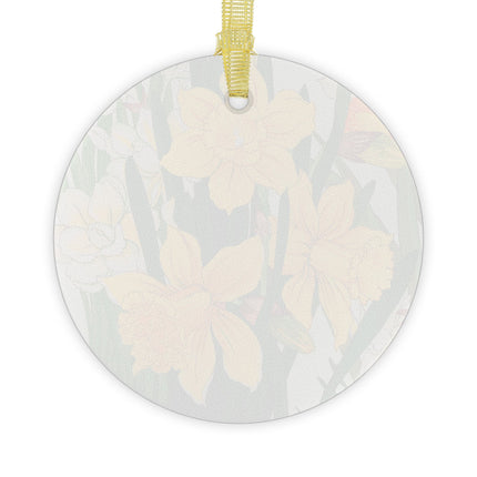 Daffodil by Tanigami Kônan Glass Ornament