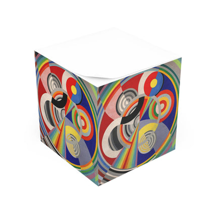 Rythme No. 1 by Robert Delaunay Note Cube