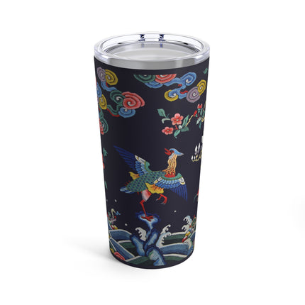 Rank Badge with Mandarin Duck Tumbler 20oz