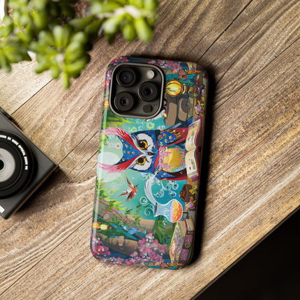 Owl's Magical Workshop Phone Cases
