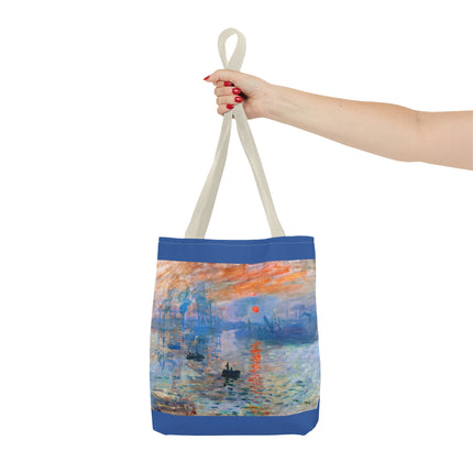 Sunrise by Claude Monet Tote Bag (AOP)