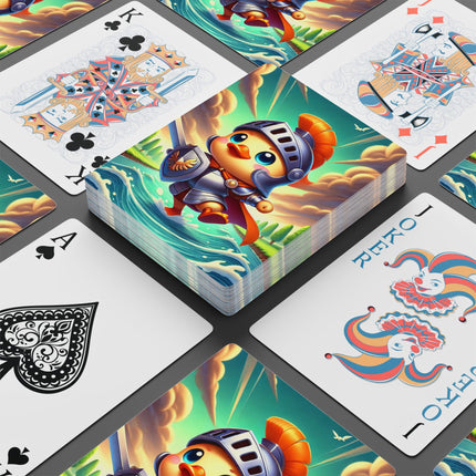 Valiant Duck Playing Cards
