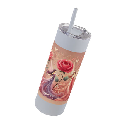 Whimsical Fairies Skinny Matte Tumbler, 20oz