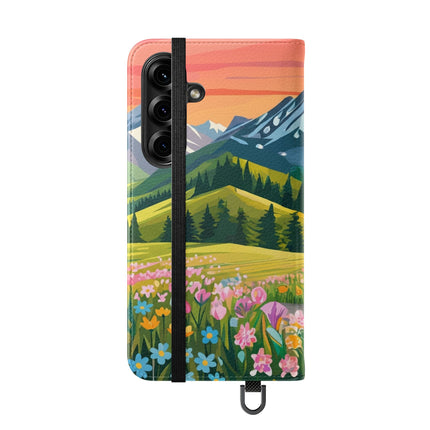 🦓🛴 Stripes on Wheels Flip Case – Sunny Adventures & Storybook Fun