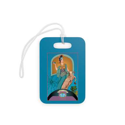 March & Aquamarine (Gem Series) by Sofia Chiostri Luggage Tags