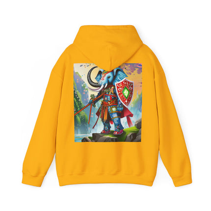 Cyberpunk Elephant – Heavy Blend™ Hooded Sweatshirt