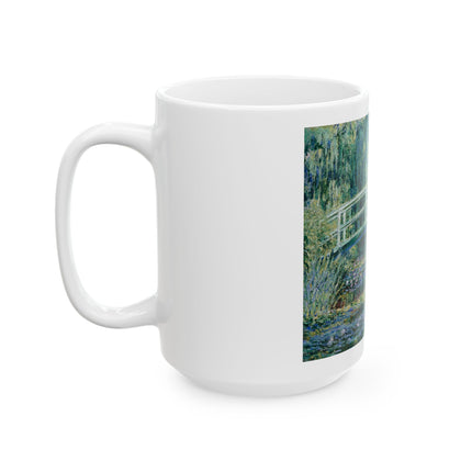 Water Lilies and Japanese Bridge by Claude Monet Ceramic Mug (11oz, 15oz)