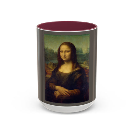 Mona Lisa by Leonardo da Vinci Colorful Mugs (11oz, 15oz)