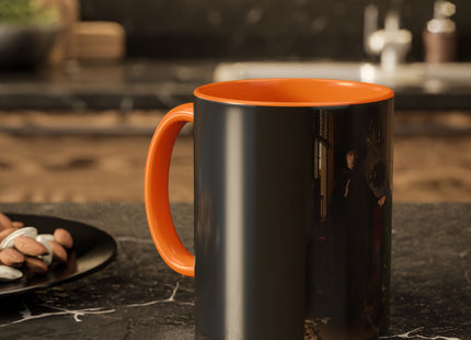 Arnolfini Portrait by Jan Van Eyck Colorful Mugs (11oz, 15oz)