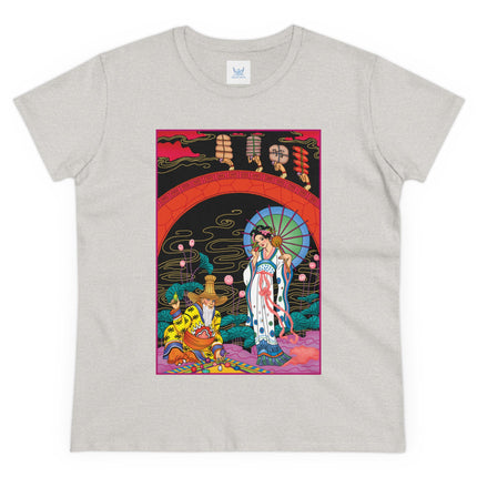 The Romance of Perfume by George Barbier Women's Midweight Cotton Tee