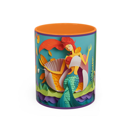 Charming Mermaid Colorful Mugs (11oz, 15oz)