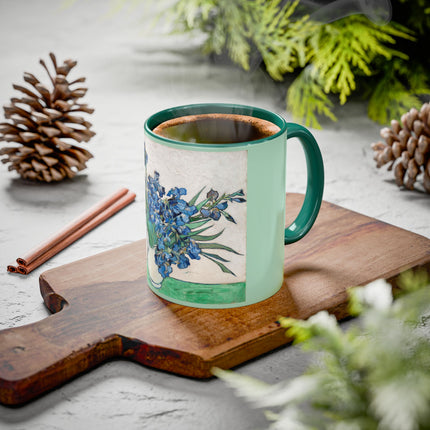 Irises by Vincent Van Gogh Colorful Mugs (11oz, 15oz)