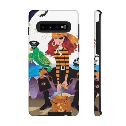 Moonlit Pirate Halloween Phone Cases