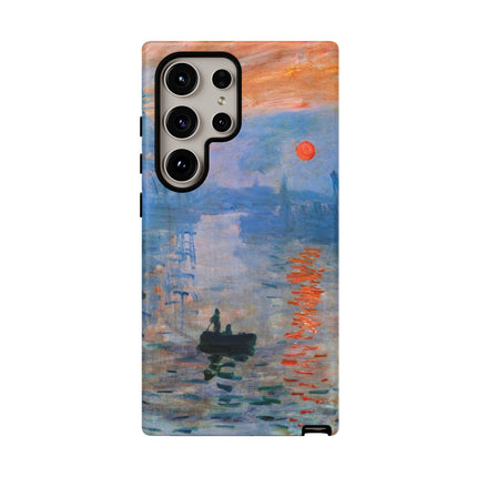 Sunrise by Claude Monet Phone Cases