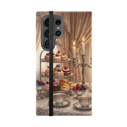 🍓🐱 The Patisserie Kitten Flip Case – Sweet Charm & Storybook Delight