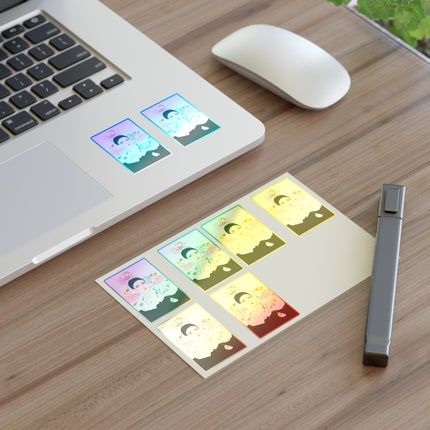 Pierrot & Fairies Dressed in Pink by Sofia Chiostri Sticker Sheets