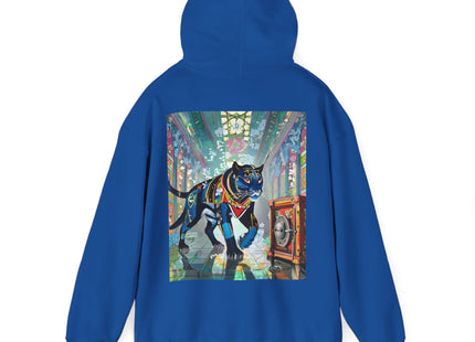 Cyber Panther’s Hunt – Heavy Blend™ Hooded Sweatshirt