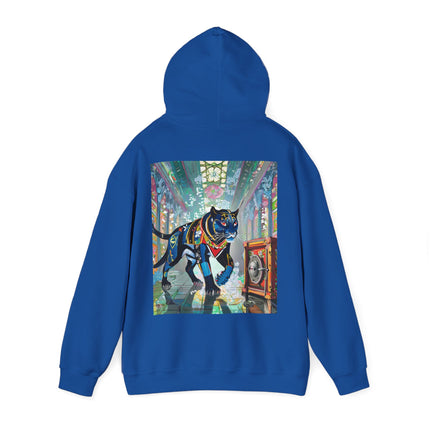 Cyber Panther’s Hunt – Heavy Blend™ Hooded Sweatshirt