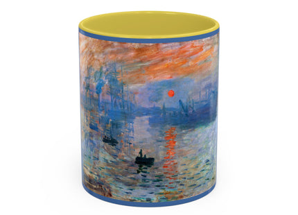 Sunrise by Claude Monet Colorful Mugs (11oz, 15oz)