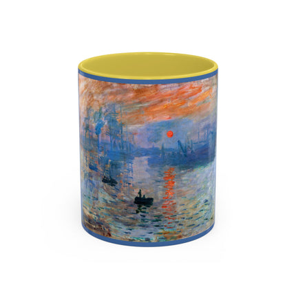 Sunrise by Claude Monet Colorful Mugs (11oz, 15oz)