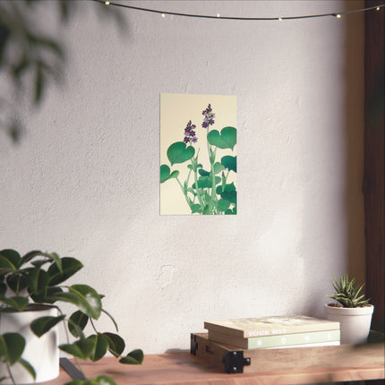 Blooming Hosta by Ohara Koson Fine Art Posters