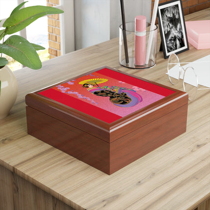 Enchanting Geisha Jewelry Box