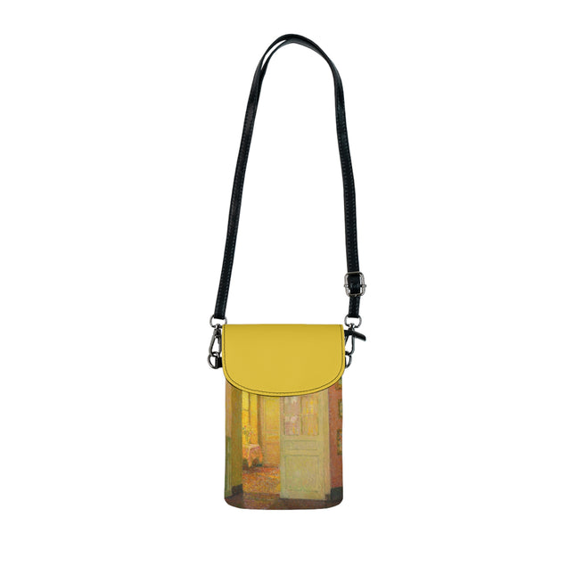 Interior, Window Light by Henri Le Sidaner Small Cell Phone Wallet
