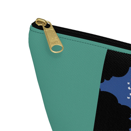 Butterfly Enchantress Cosmetic Bag – Ethereal Art Deco Magic & Pastel Dream