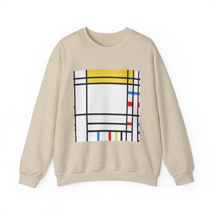 Place de la Concorde by Piet Mondrian Heavy Blend™ Crewneck Sweatshirt