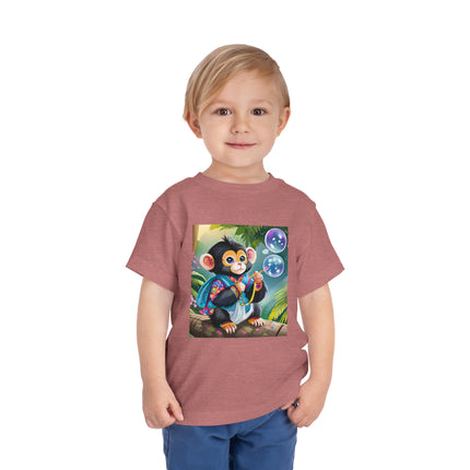 Bubble Magic in the Jungle Toddler Short Sleeve Tee