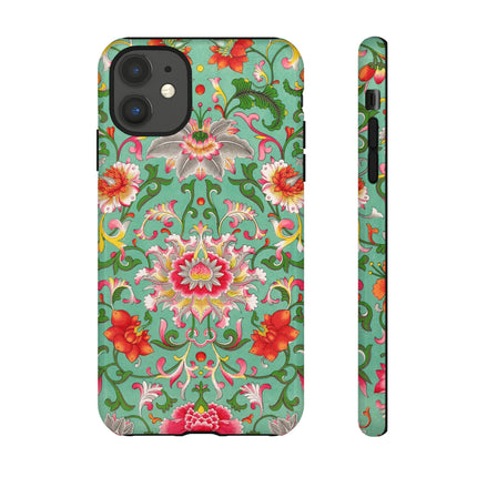 Colorful Floral Pattern by Owen Jones Phone Cases