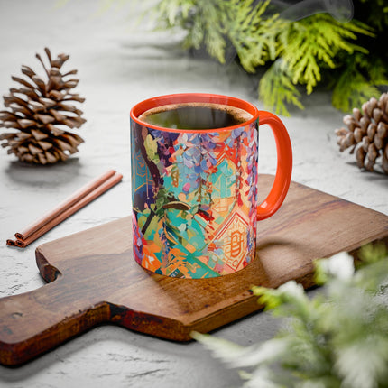 Golden Wisteria Symphony Colorful Mugs (11oz, 15oz)