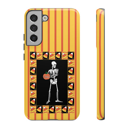 Candy Corn Skeleton Phone Cases