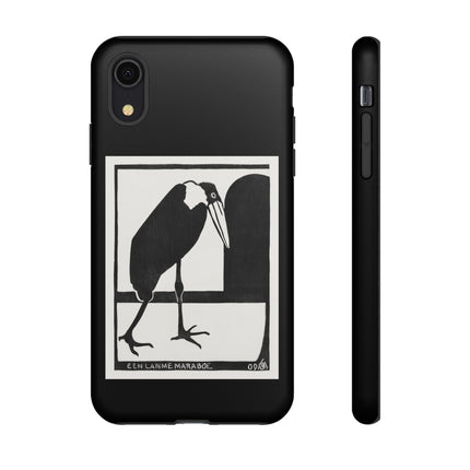 A Lame Marabou by Samuel Jessurun de Mesquita Phone Cases