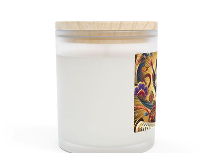 Theatrical Mouse on a Mission Frosted Glass Candle, 11oz
