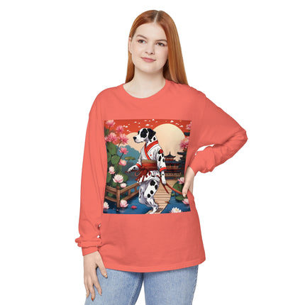 Doberman of the Rising Sun Long Sleeve T-Shirt