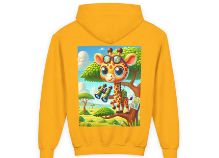 Giraffe Lookout Youth Heavy Blend Hooded Sweatshirt